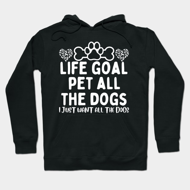 let me do it for you dog essential-life goal pet all the dogs Hoodie by UltraPod